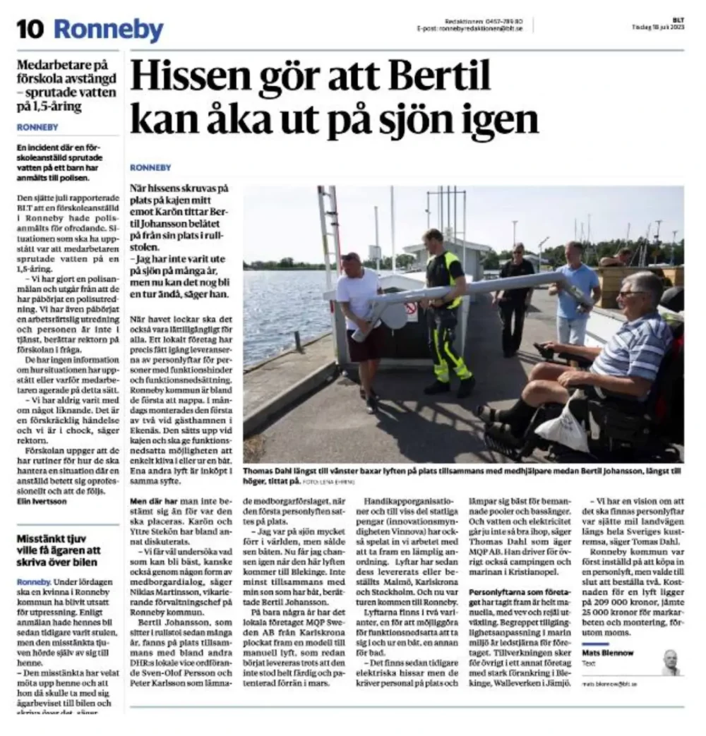 Medborgarforslag Gav Personlyft I Ronneby - MQP